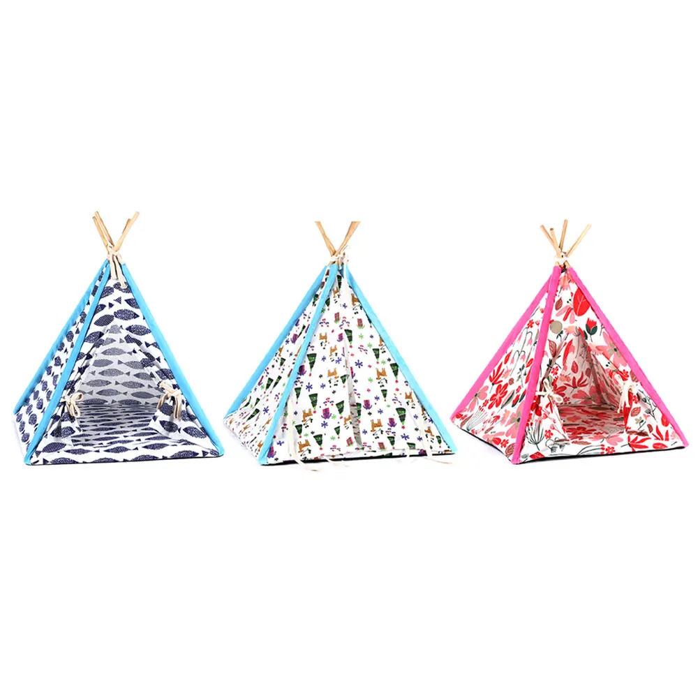 Домашняя уличная складная палатка для домашних животных кровать собак домик