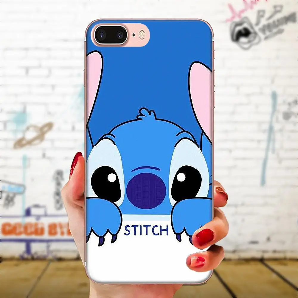 Мягкий чехол для мобильного телефона крышки корпуса &quotЛило и Стич&quot sony Xperia Z