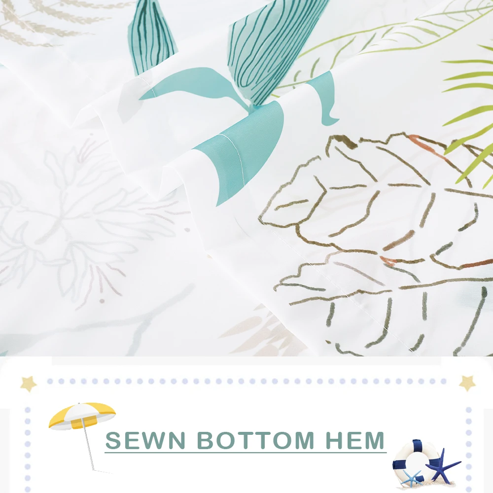 Водонепроницаемый экран полиэфирная Штора для ванны тканевый лист узор моющиеся