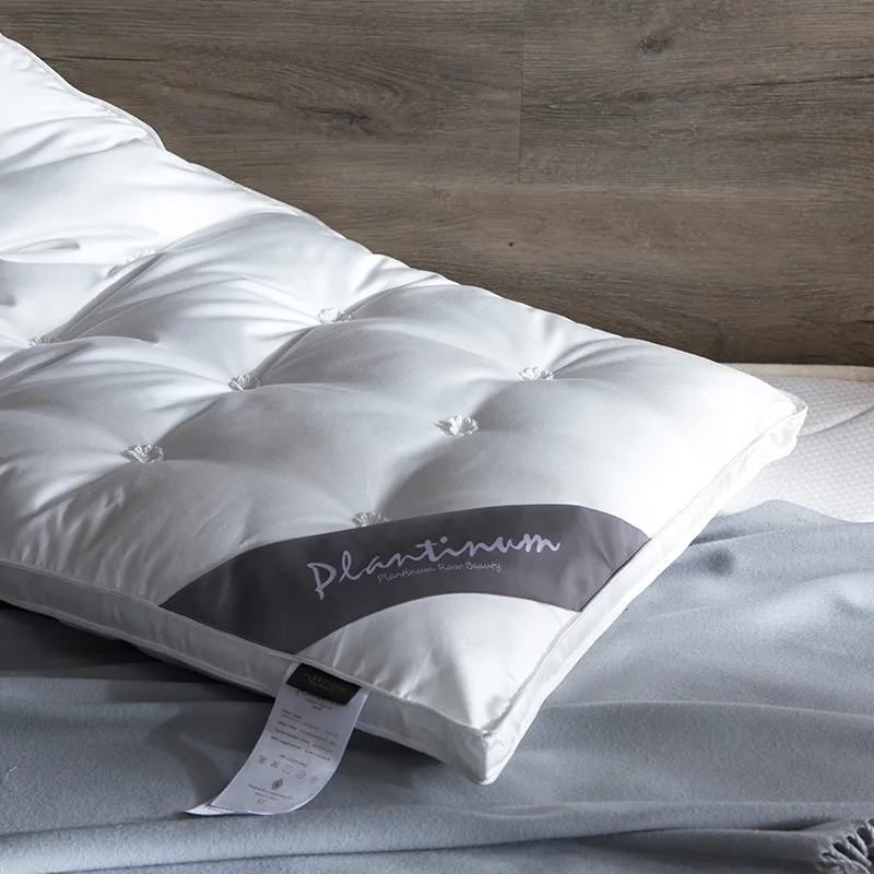 

Качественная Подушка для сна из натурального шелка, 48*74 см, роскошные подушки из шелка тутового шелкопряда для кровати