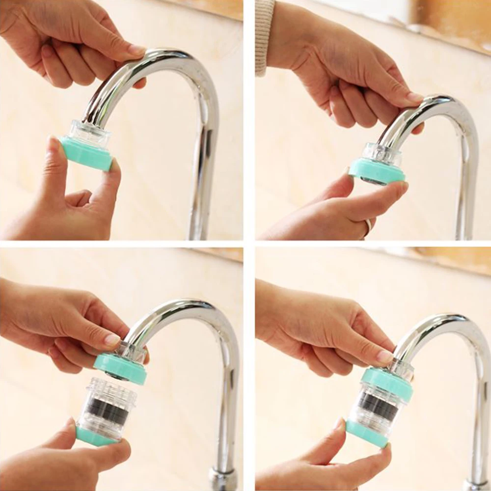 Кран фильтр бытовой очиститель воды Намагничивание кухня для дома кран Активный