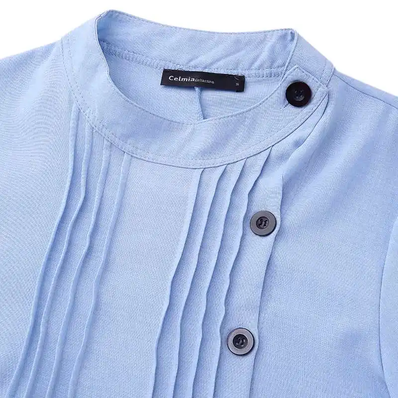 Винтажное льняное платье, женская мода, длинная рубашка, vestidos robe cellumia, осень, рукав-фонарик, женское повседневное свободное платье на пуговицах, 7
