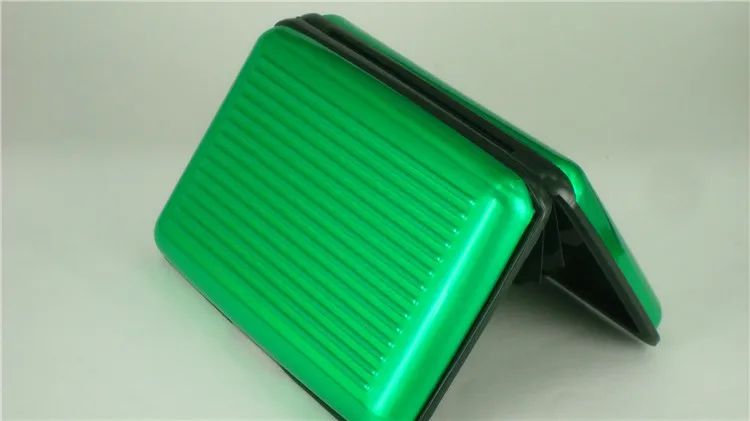 Anti Rfid Wallet Blocking Reader Lock Bank Card Holder Id Bank Card Case Protection Metal Credit NFC Holder Aluminium