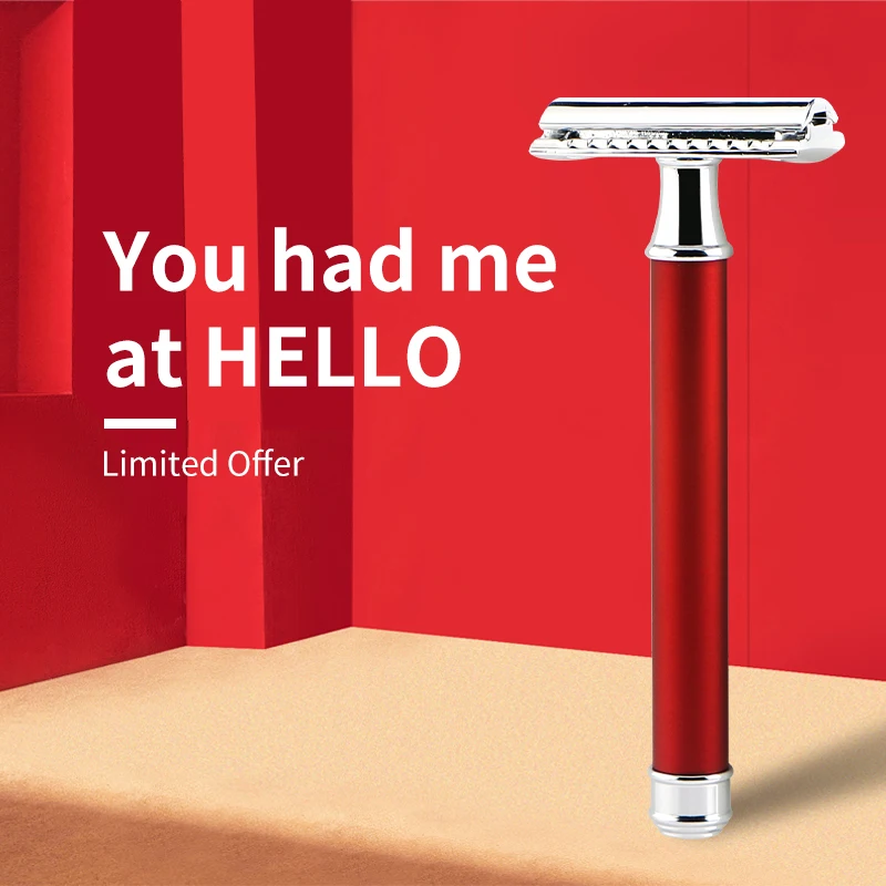 Роскошная классическая безопасная ручная Бритва для пар с функциями удаление