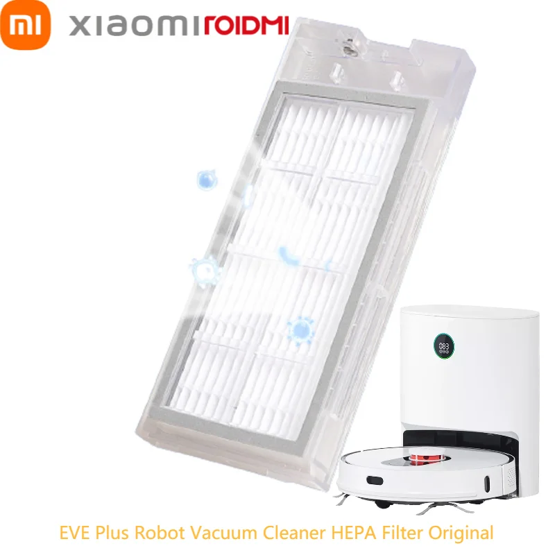 

Xiaomi ROIDMI EVE Plus Robot Vacuum Cleaner HEPA Filter Original For Xaomi Smart Home Desktop Vacuum Cleaner Wireless Xiomi 2021
