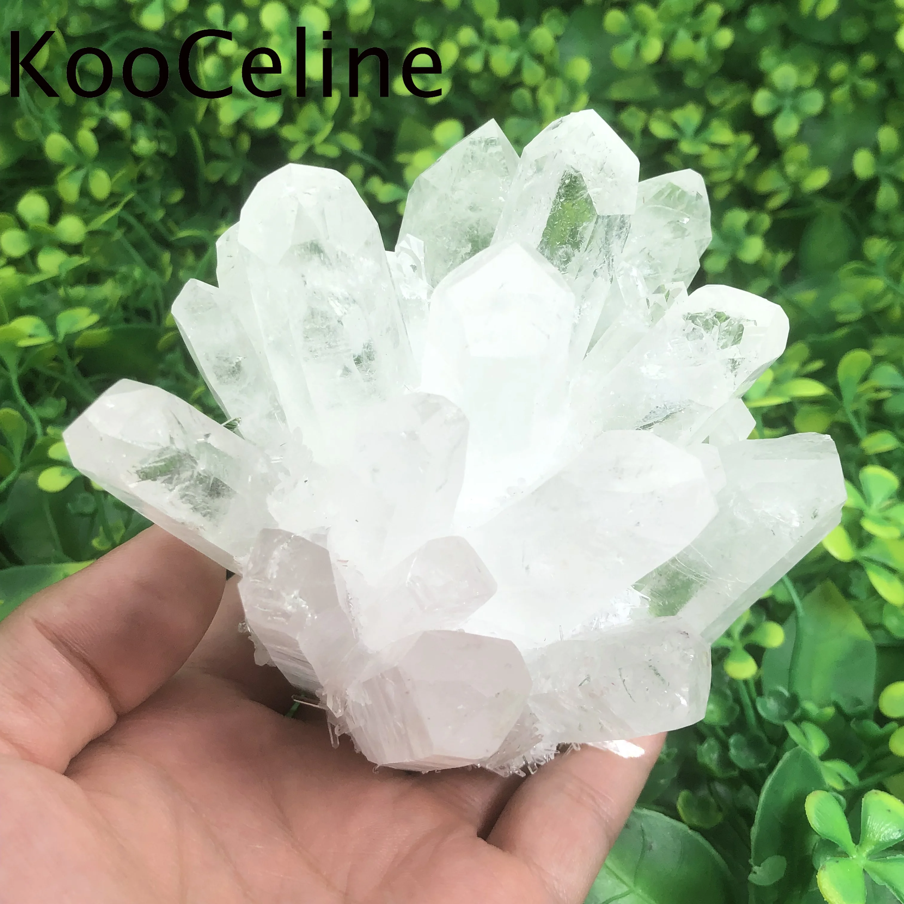 1pc natural crystals clear quartz cluster freeform energy reiki stones room home office aquarium decoration accessories gemstone free global shipping