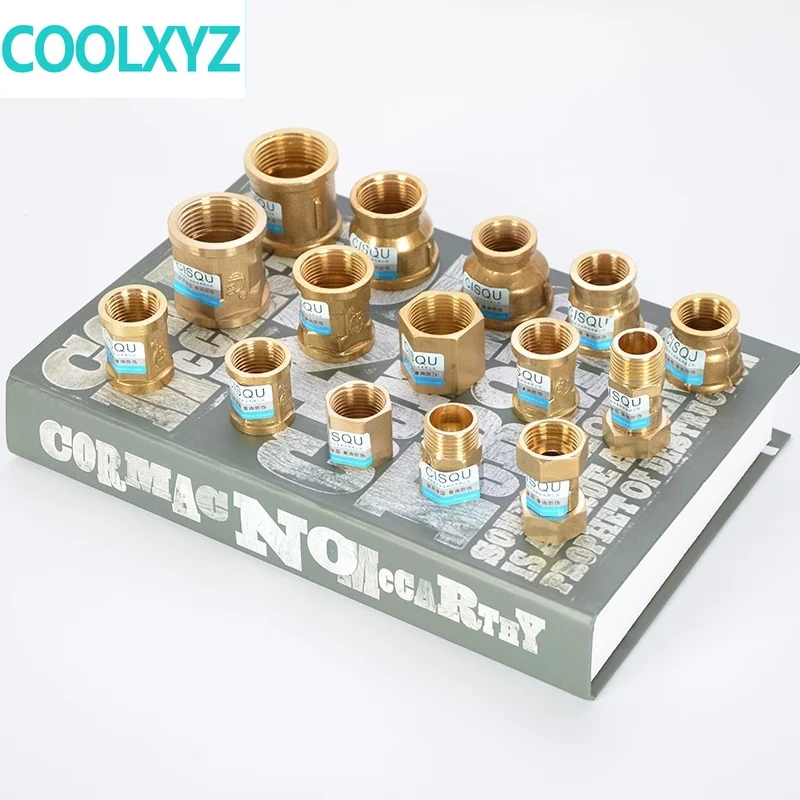 Прямая медная труба 1/2 дюйма старинный двойной Внутренний провод снижение