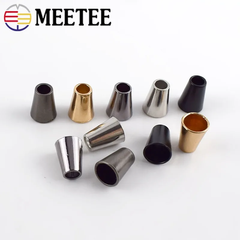 Meetee 30 шт. металлическая пробка шнур веревка замок покрытие противоскользящие