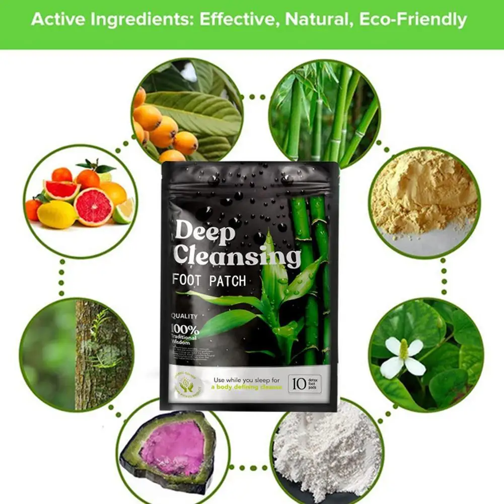 10 шт. детоксикационные подушечки для ног | Красота и здоровье