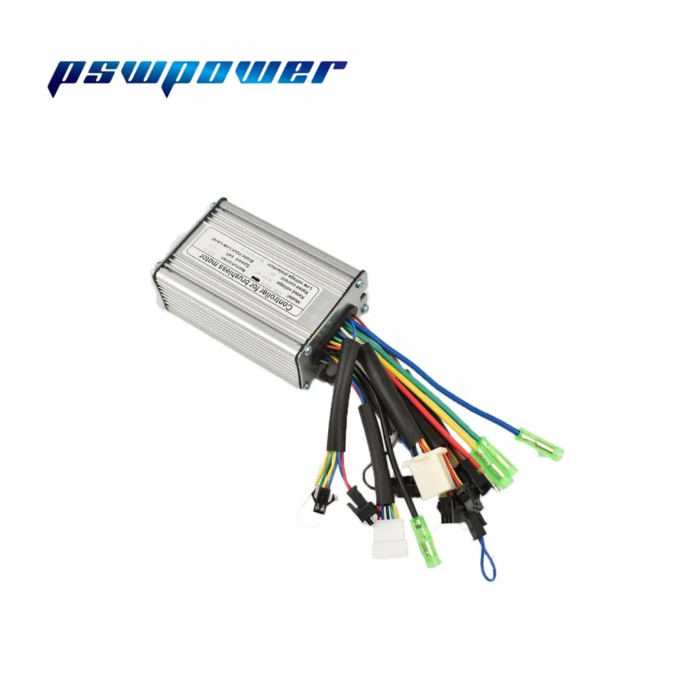 36V/48V 500W Brushless DC Sine Wave sensor Controller ebike Electric Bicycle Hub Motor with right output | Спорт и развлечения