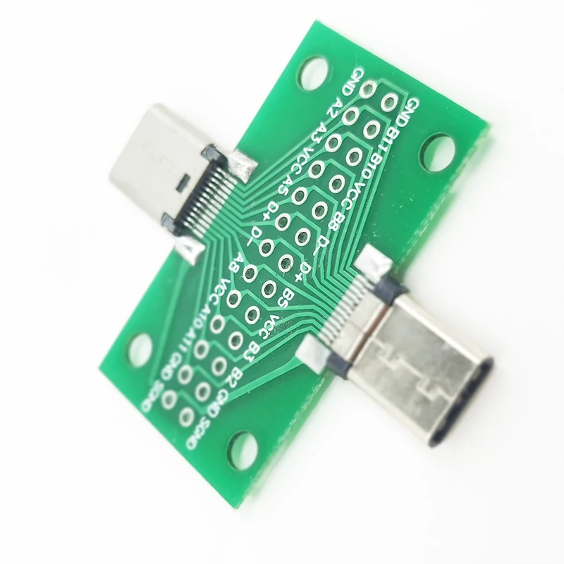 Тестовая печатная плата типа c папа-Мама универсальная с портом USB 3 1 тестовая 20 6*36