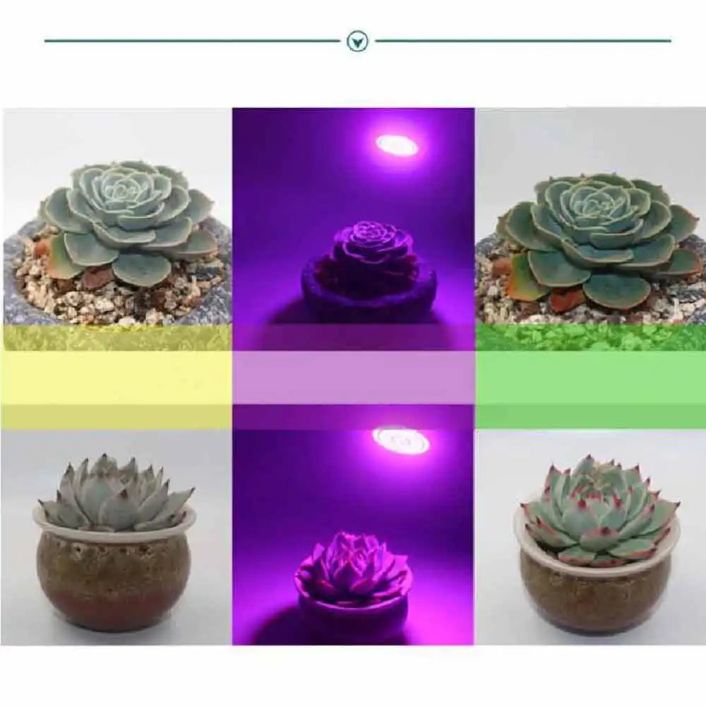 Полный спектр светодиодный завода светать светильник лампочка E26 E27 110V 220V Фито