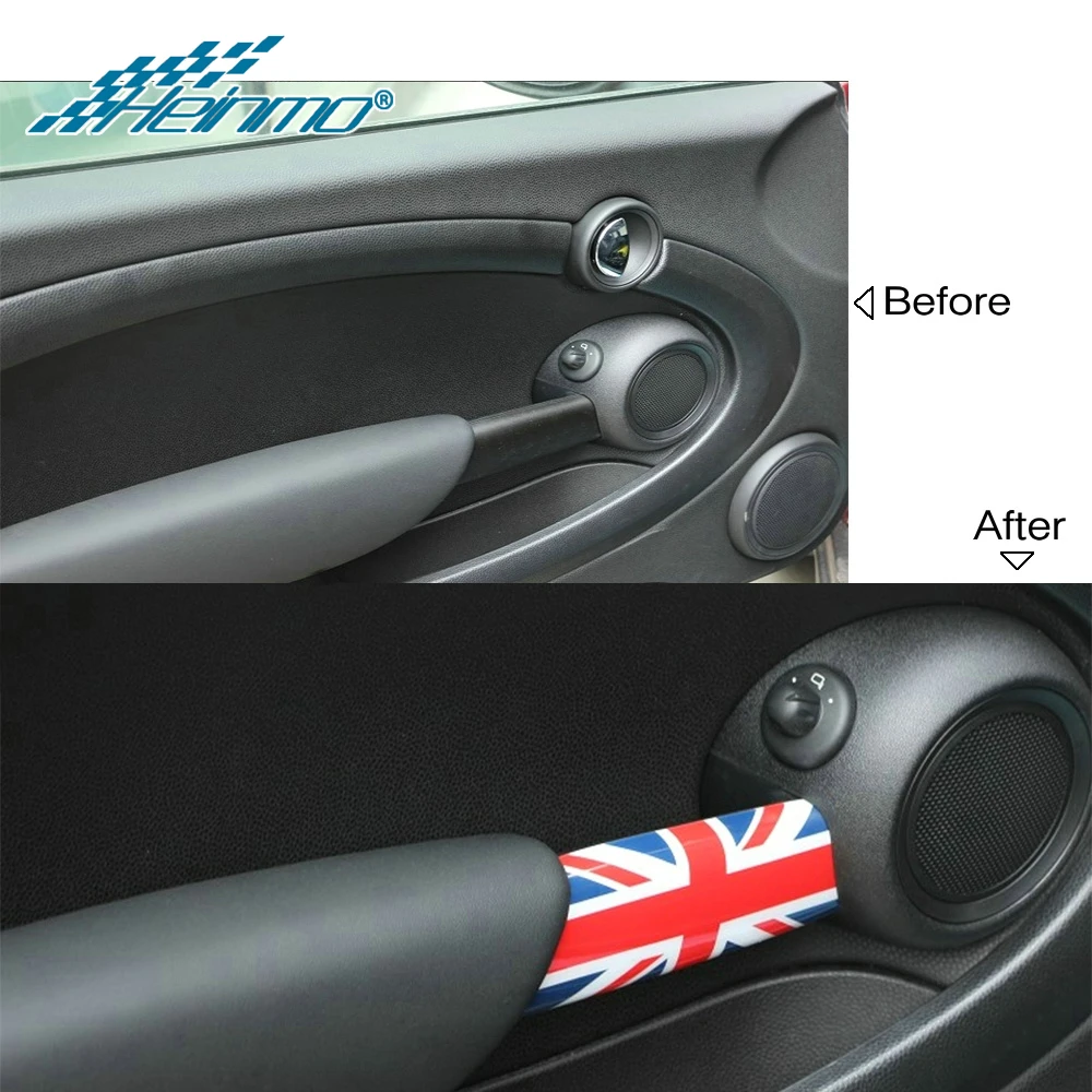 Накладка на дверную ручку автомобиля от царапин для MINI Cooper R56 Hatchback R57 R58 Clubman R55