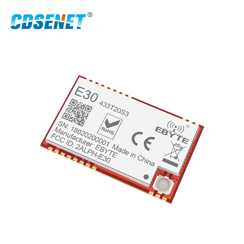 SI4438 433 МГц SMD UART Беспроводной модуль данных hdmi передатчик и приемник E30-433T20S3 умный