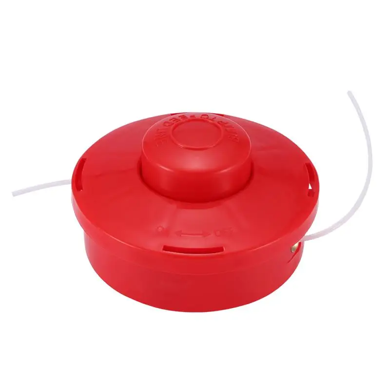 Головка триммера для травы с 2 линиями аксессуары кустореза газонокосилки