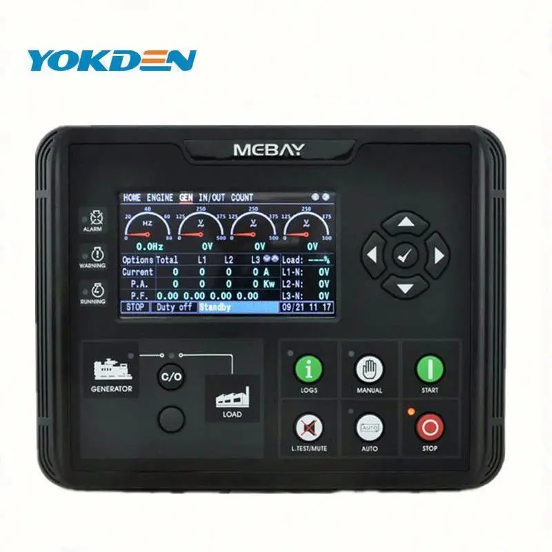 

Genset Auto Start Controller DC60D Diesel Generator Control Panel