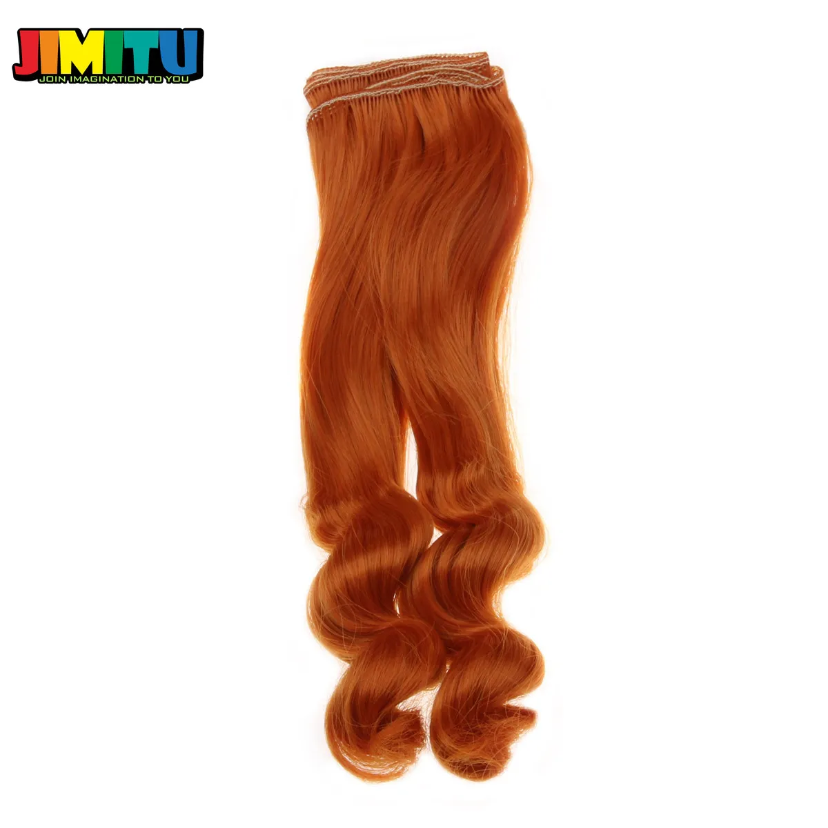 25*100 см разноцветные волосы BJD 1 шт. волнистый кудрявый парик для кукол куклы 1/3 1/4 DIY