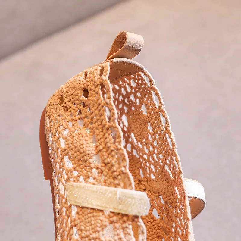 Весенние детские модельные туфли Детская обувь принцессы Модные розовые на