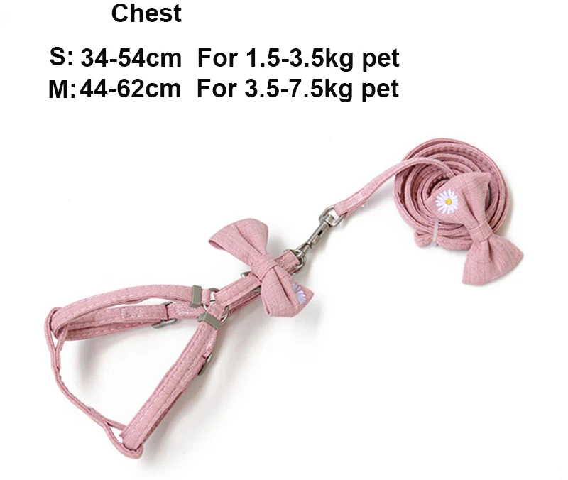 Прочная шлейка для собак с изображением принцессы и маргариток Йорк цветной