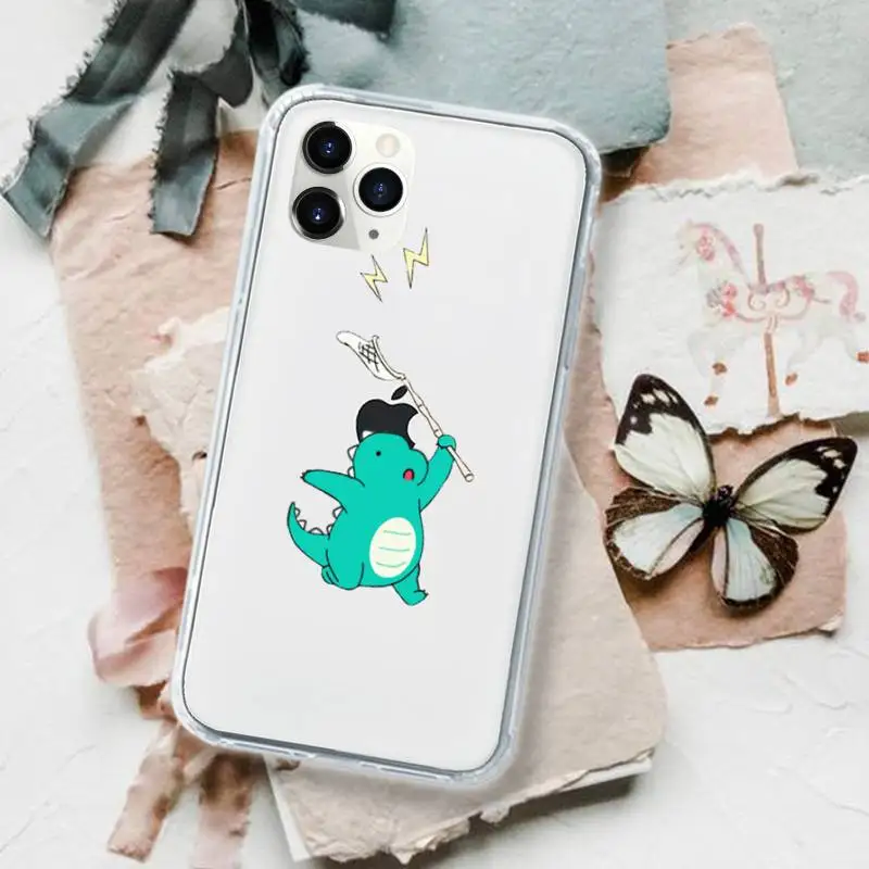 

Cute animal dinosaur Cartoons Phone Case for iPhone 11 12 pro XS MAX 8 7 6 6S Plus X 5S SE 2020 XR