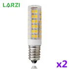 Светодиодная цилиндрическая лампа E14, 2 шт.лот, сменные галогенные лампы SMD2835 с углом луча, 3 Вт, 4 Вт, 5 Вт, 7 Вт, 220 В, 230 В переменного тока, 360 в