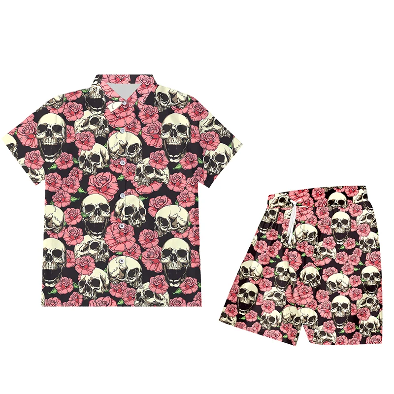 Спортивный костюм OGKB мужской оверсайз повседневный комплект из 2 предметов