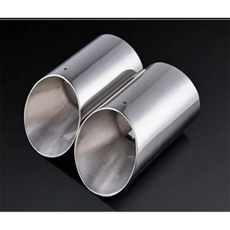 2 шт. Наконечник выхлопной трубы из нержавеющей стали для CX5 CX 5 Mazda CX-5 KF 2018 2019 2012 2013 2014 2015 2016 2017.