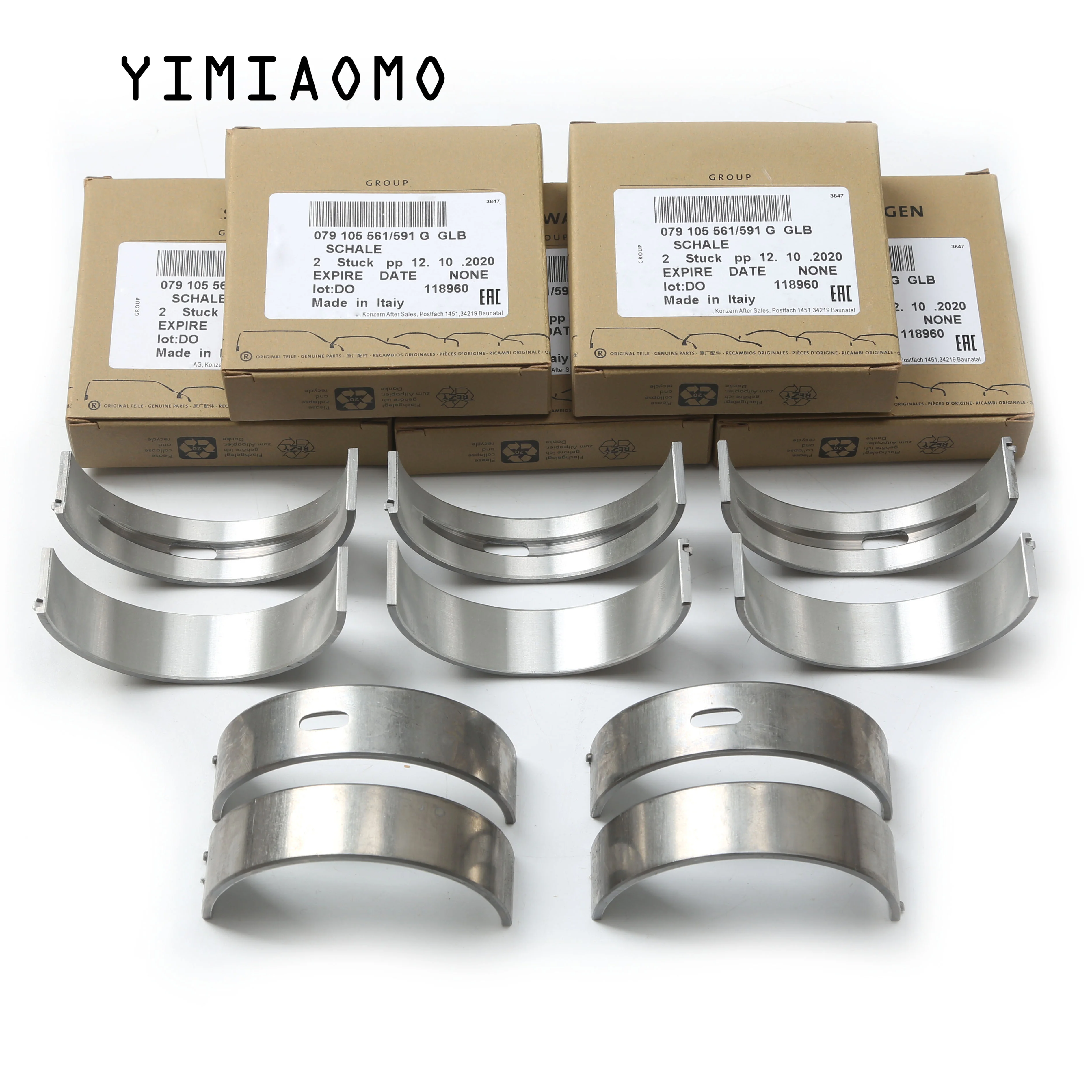 

079105591AJ Crankshaft Bearing For Audi S5 A6 Quattro CAUA Allroad C6 BVJ A8 4H Q7 Volkswagen Touareg 7L 7P 2011-2016 079105591G