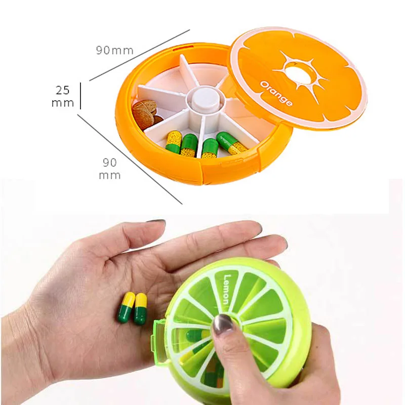 Еженедельный органайзер для таблеток коробка дорожный медицинский чехол