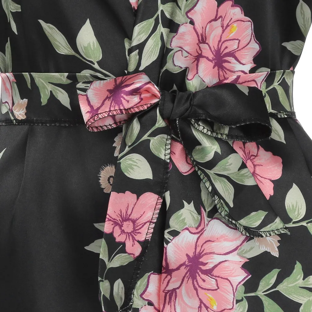 

Silk Satin Printed Long Robe Women Bride Bridesmaid Wedding Robe Gown Lace Sexy Kimono Bathrobe Night Dress Casual Nightgown