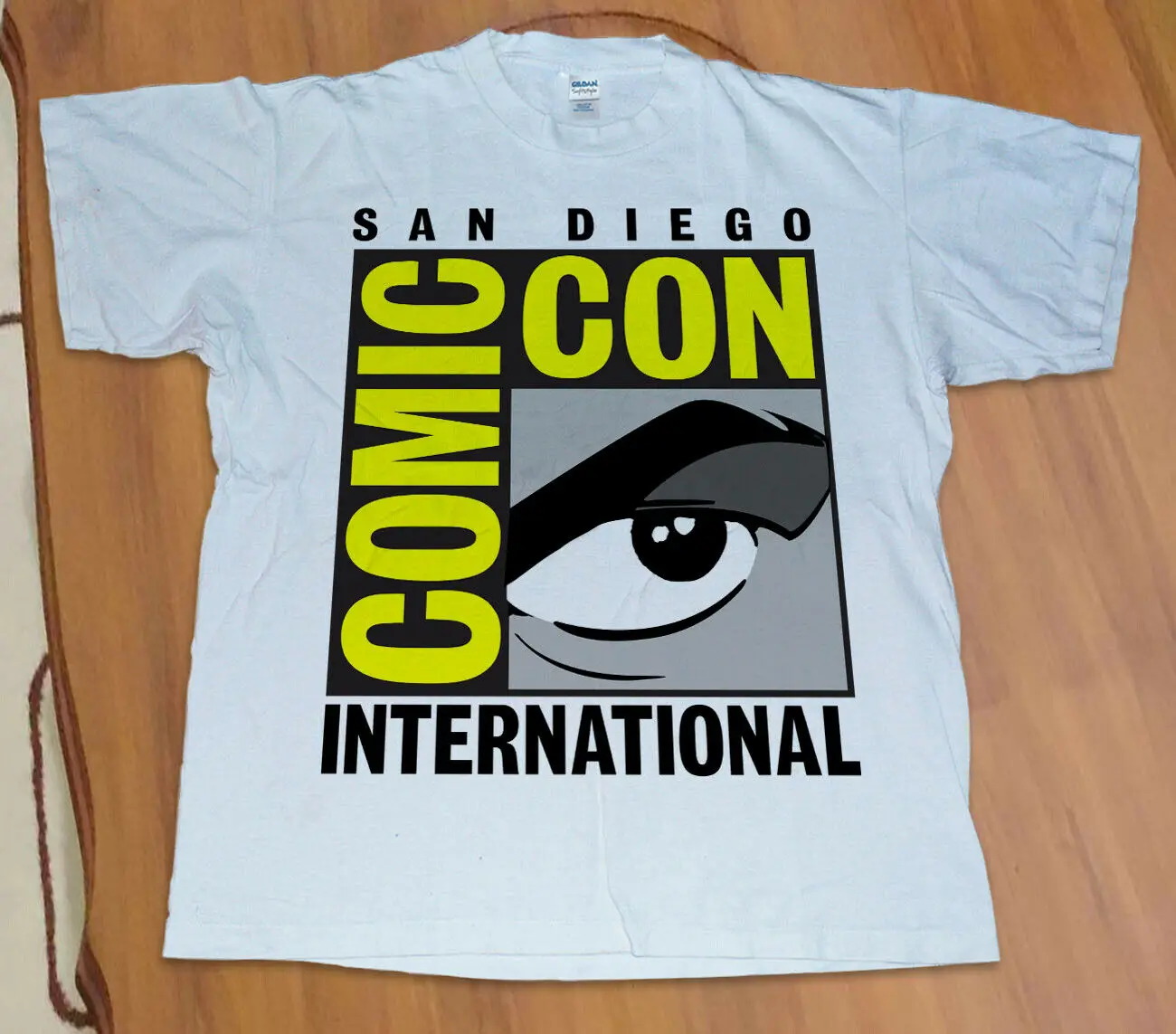 Comic Con International San Diego Logo 2019 Футболка мужская белая S 3Xl| |