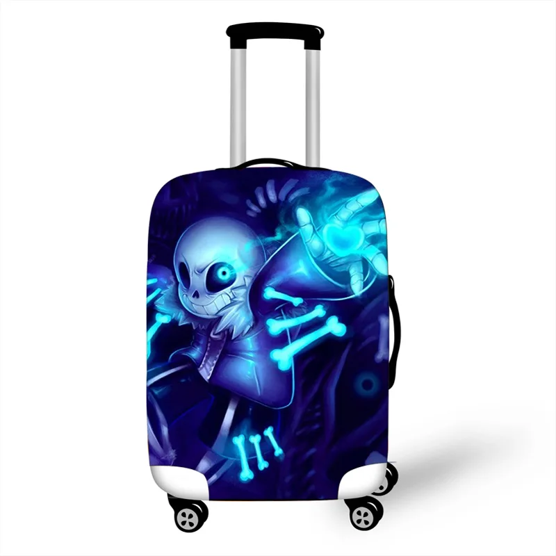 18-32 Inch Undertale Sans Elastic Luggage Protective Cover Trolley Suitcase Dust Bag Case Cartoon Travel Accessories