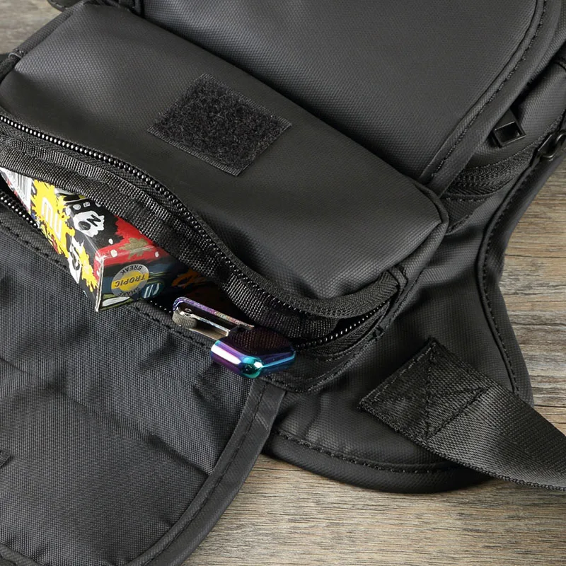 Мужская поясная сумка для ног водонепроницаемая многофункциональная