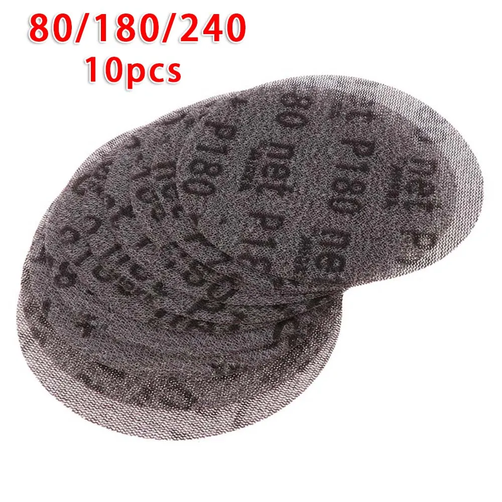 Набор 10 шт. 5 дюймов 125 мм беспылезащитный шлифовальный диск наждачная бумага