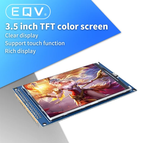 Бесплатная доставка! 3,5-дюймовый TFT ЖК-экранный модуль Ultra HD 320X480 для платы Arduino MEGA 2560 R3