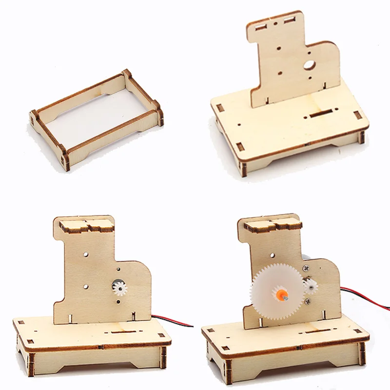 STEM DIY научный набор Электрический Динамо-генератор экспериментный для детей