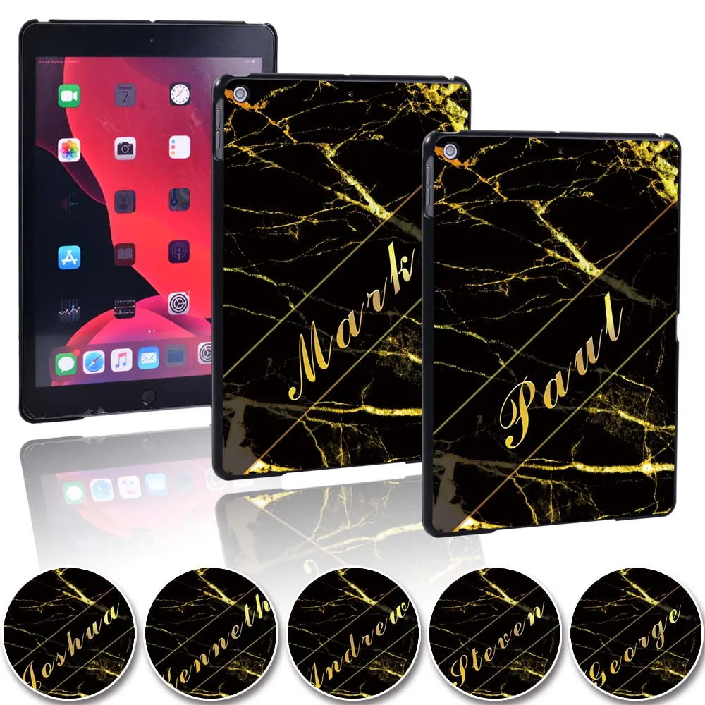 Чехол для Apple IPad/IPad Mini /IPad Air/IPad Pro 7 9 10 2 5 11 дюймов с принтом имени устойчивый к