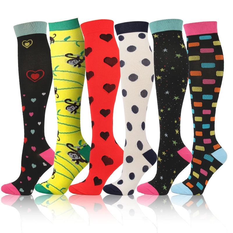 

Dropship Compression Stockings Socks Men/women Pack Unisex Sports Socks Lot Prevent Varicose Veins Nurse Socks Football