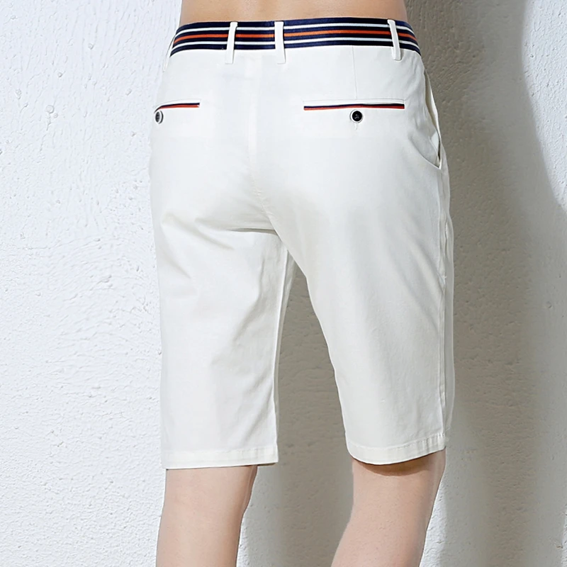 

DYB&ZACQ Stretch Cotton Shorts Mens Five-Point Pants Trend Korean Casual Summer Beach Camouflage Gym Clothing Pants Short Hombre