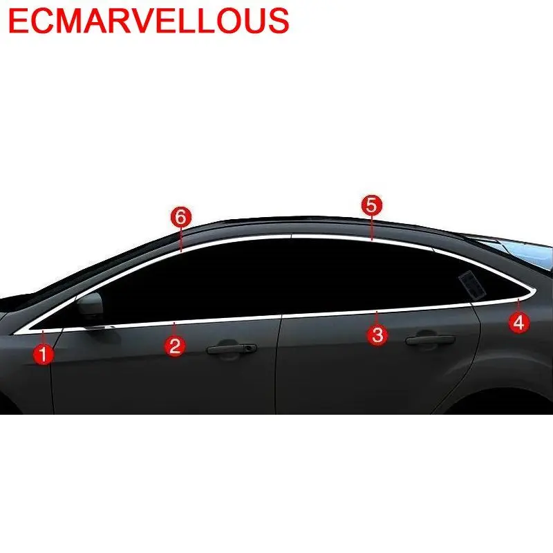Автомобильное Зеркало с крылом окна модифицированный хром Стайлинг автомобиля