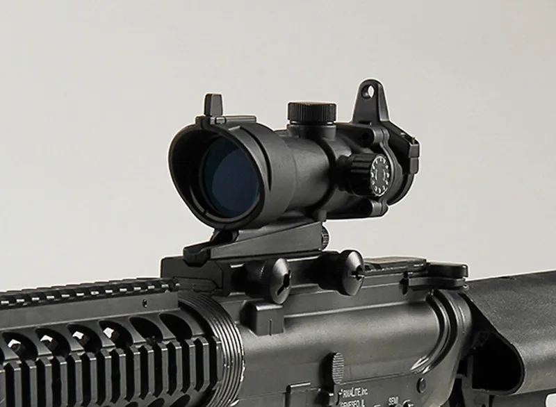 AIM ACOG 4X32 Красный точка зрения оптический прицел Прицелы Воздушный пистолет тактический Reddot пневматический прицел для страйкбола охотничьи прицелы AO5318