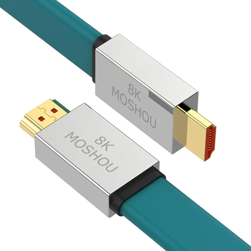 Черный Enthusiast HDMI 2,1 кабель Ultra-HD(UHD) 8K@ 120Hz HDMI 2,1 кабель 48Gbs аудио-видео кабель 1 м 2 м 5 м 10 м 15 м HDR 4:4:4 - Цвет: Черный