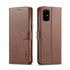 Чехол-книжка для Samsung A31, кожаный винтажный Чехол-бумажник для Samsung Galaxy A31, чехол для телефона Samsung A 31, чехол на магните