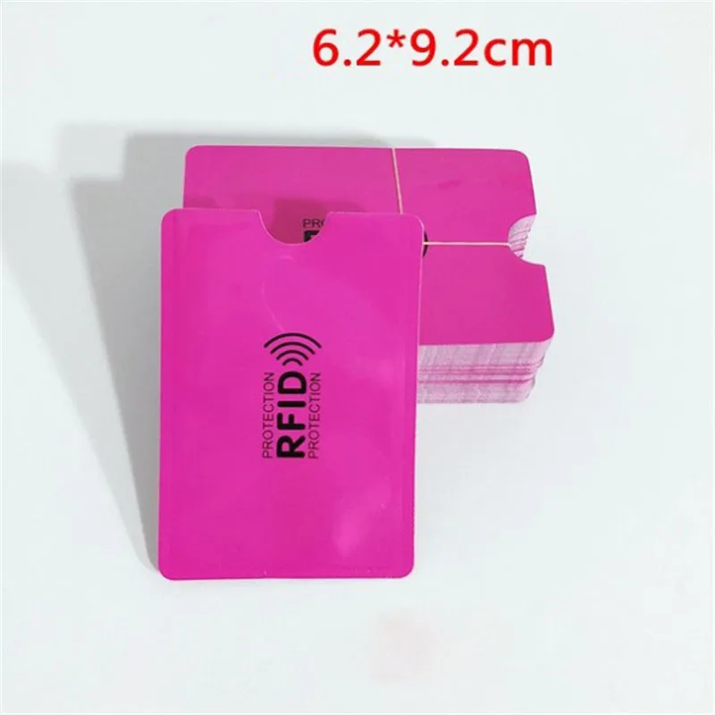 5 шт. анти с функцией блокировки Rfid считыватель замок держатель для карт Id