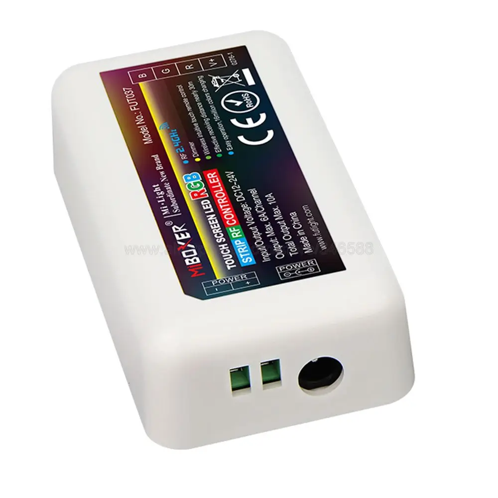 Miboxer 4 зоны умная RGB Светодиодная лента управления ler FUT037 DC12V 24V 10A Поддержка 2 4G
