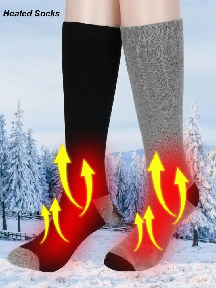 Electric Heating Socks Men And Women Warm Feet Heated Socks Winter Outdoor Warm Socks Heating Socks Cold And Warm Heating Socks
