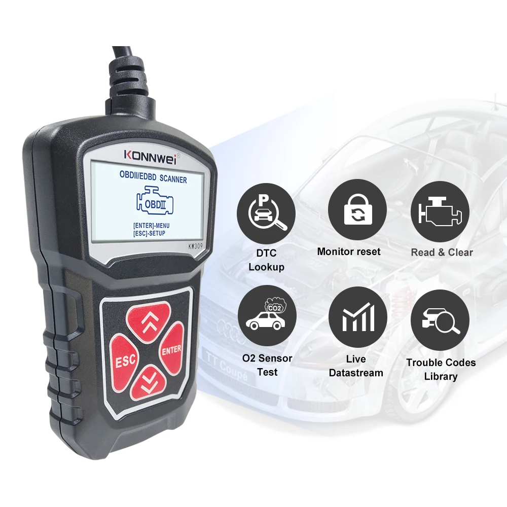 Считыватель кодов двигателя автомобиля сканер OBD2 для Peugeot 3008 5008 4008 2008 208 308 408 508 207
