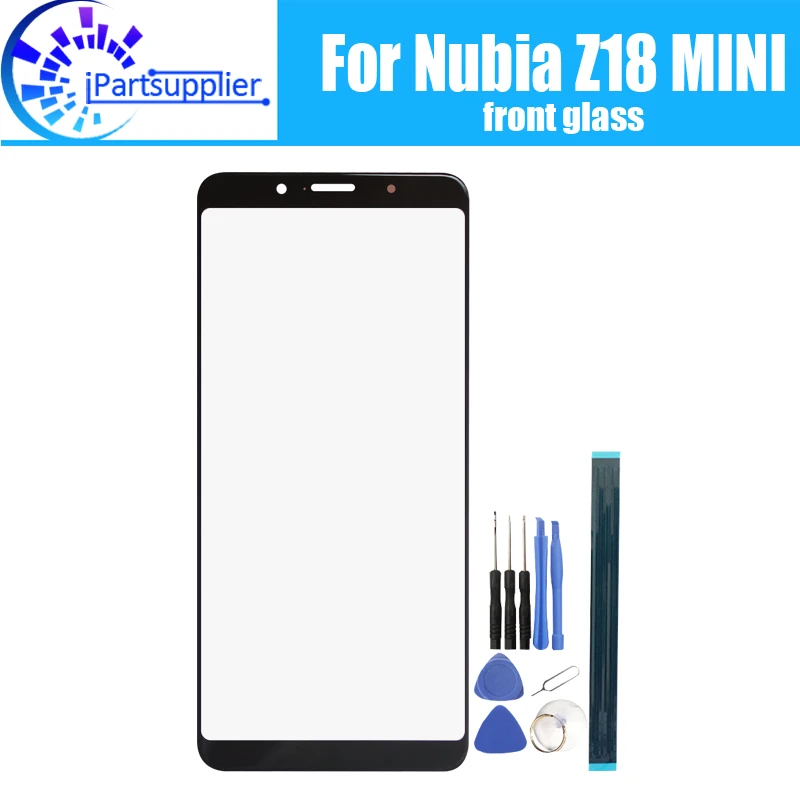 

For ZTE Nubia Z18 MINI Front Glass Screen Lens 100% Original Front Touch Screen Glass Outer Lens for Nubia Z18 NINI Phone+Tools