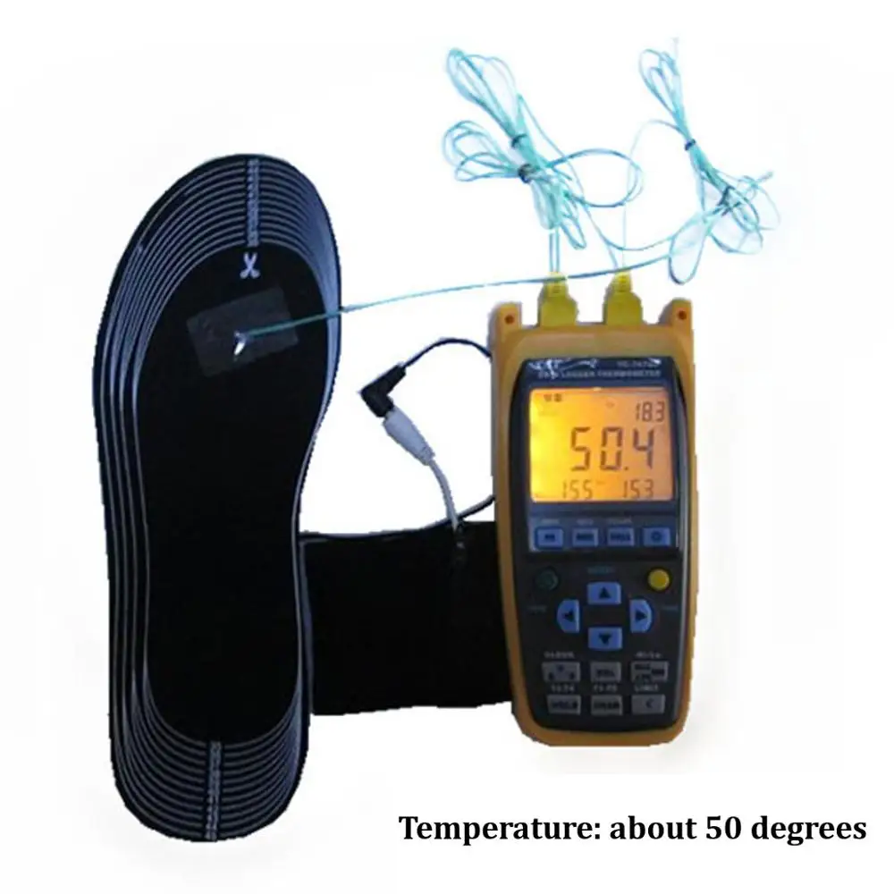 Стельки с подогревом BSAID мужские и женские теплые стельки электрическим на 50