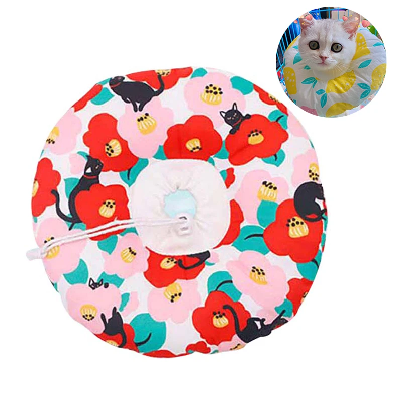 

New Pet Elisabeth Collar Cat Soft Collar Dog Neck Collar Puppy Neck Cover Anti Scratch Anti Lick Head Cover Shame Ring Dog Leash